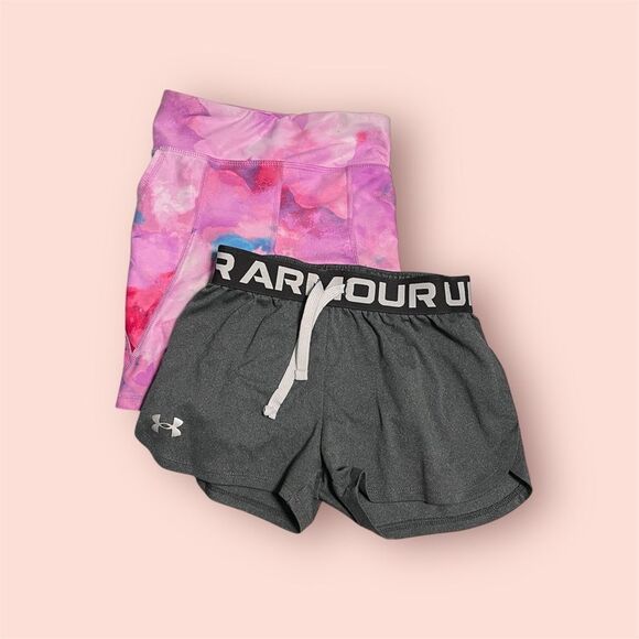 Girls lot of 2 shorts Sz Xs - Picture 1 of 7